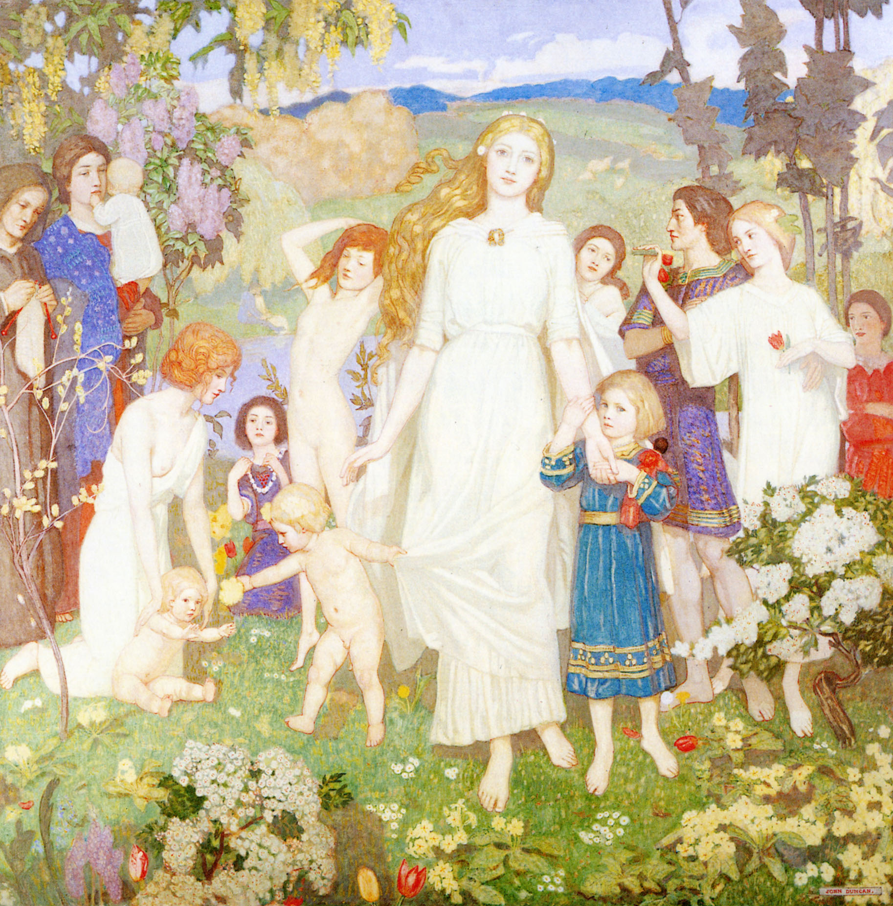 The Coming of Bríde by John Duncan